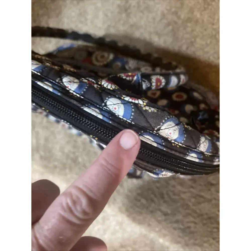 VERA BRADLEY SHERRY PURSE HANDBAG NIGHT OWL RETIRED